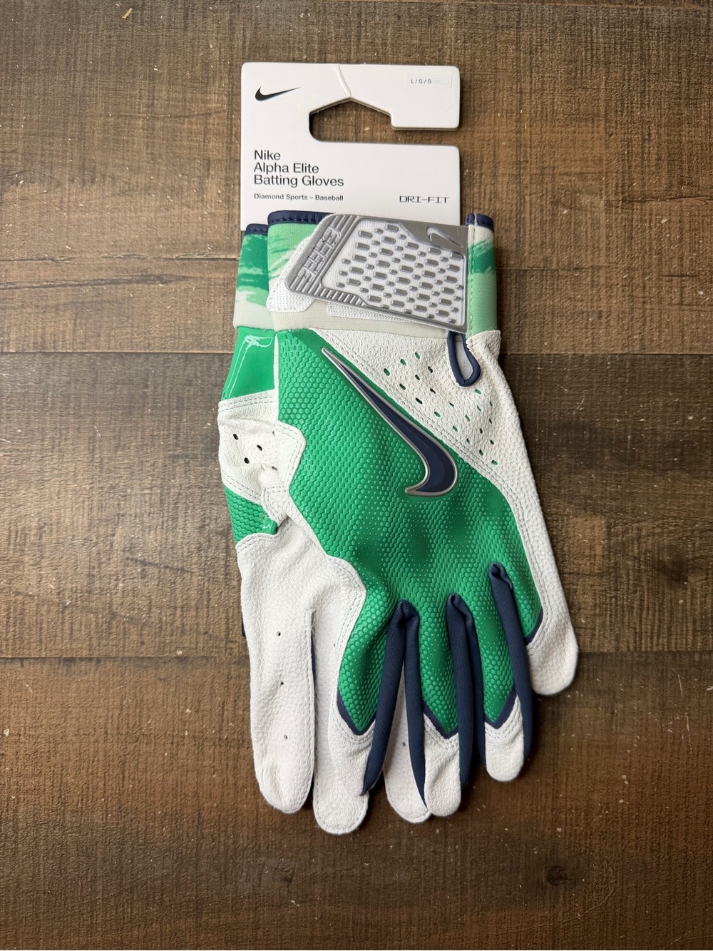 Nike Alpha Elite Baseball Batting Gloves MLB PE “Thanks Dad”
- Size L Men.